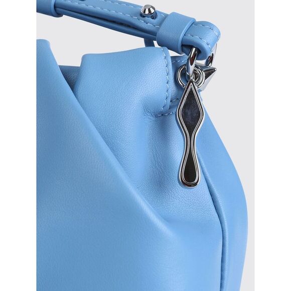 Christian Louboutin Clutch Woman Gnawed Blue - Picture 4 of 4